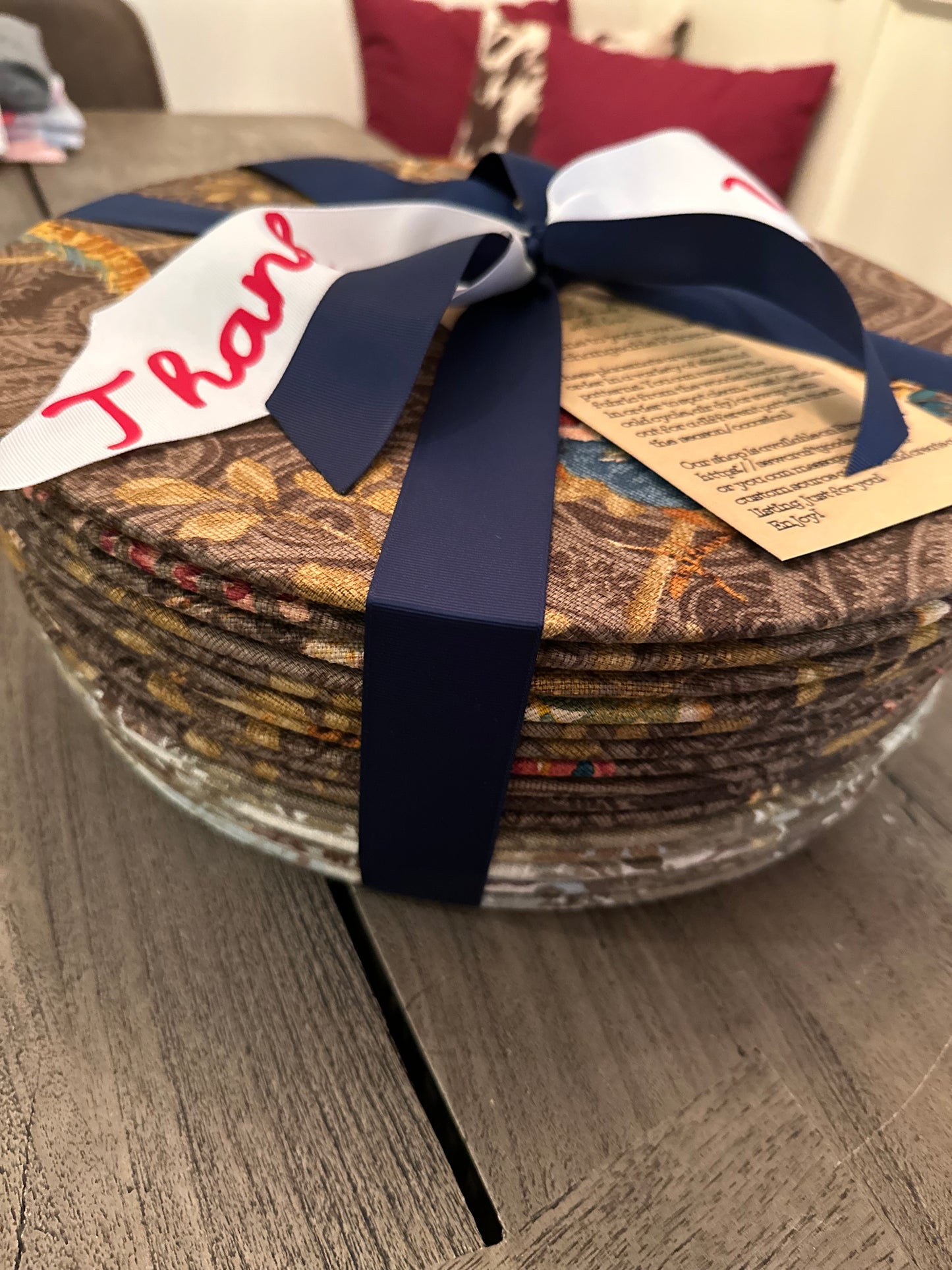 Custom Removable Placemats / Trivets